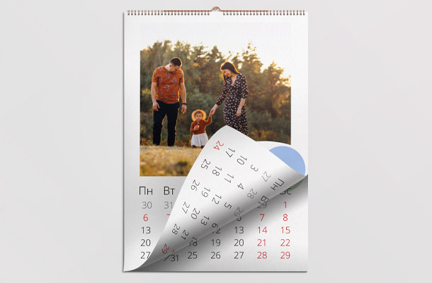 Печать календарей в Москве, заказать календарь с фотографиями онлайн